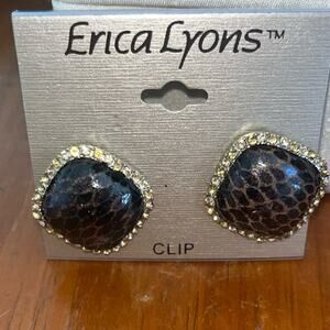 Erica Lyons Clip on Earrings